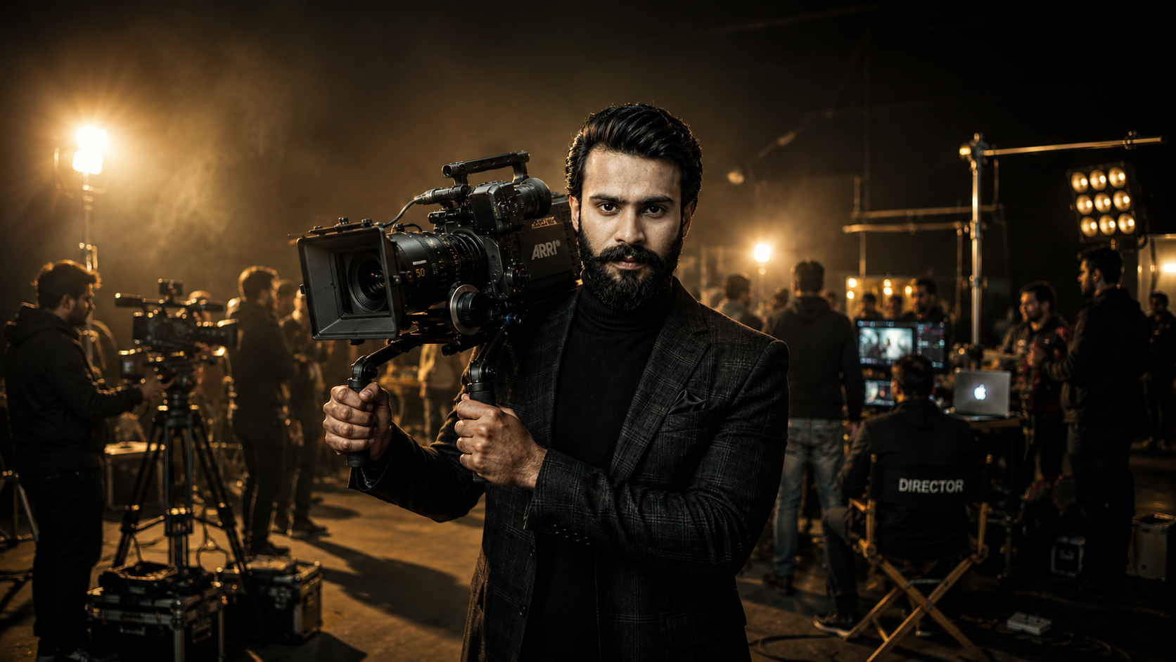ShahZaib Gillani Cover Photo ARRI Camera Setup